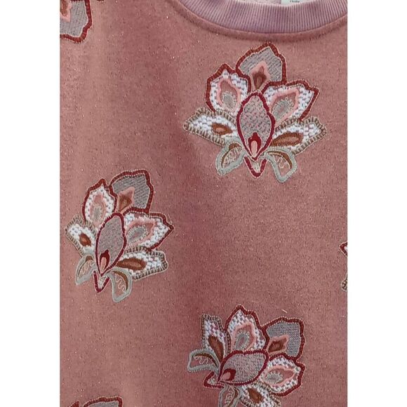 Chloe Oliver short sleeve jersey knit, sweatshirt, size small - Picture 2 of 6